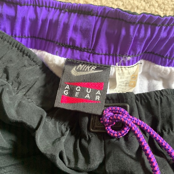 Nike vintage Aqua Gear shorts XL VINTAGE 90s AQUA GEAR RARE swim / shorts - Picture 2 of 6